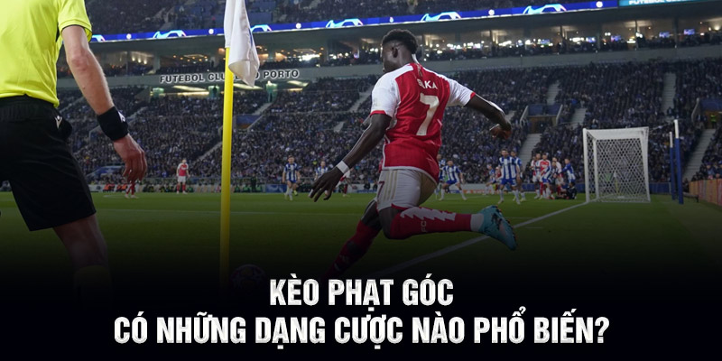 Kèo phạt góc có những dạng cược nào phổ biến?